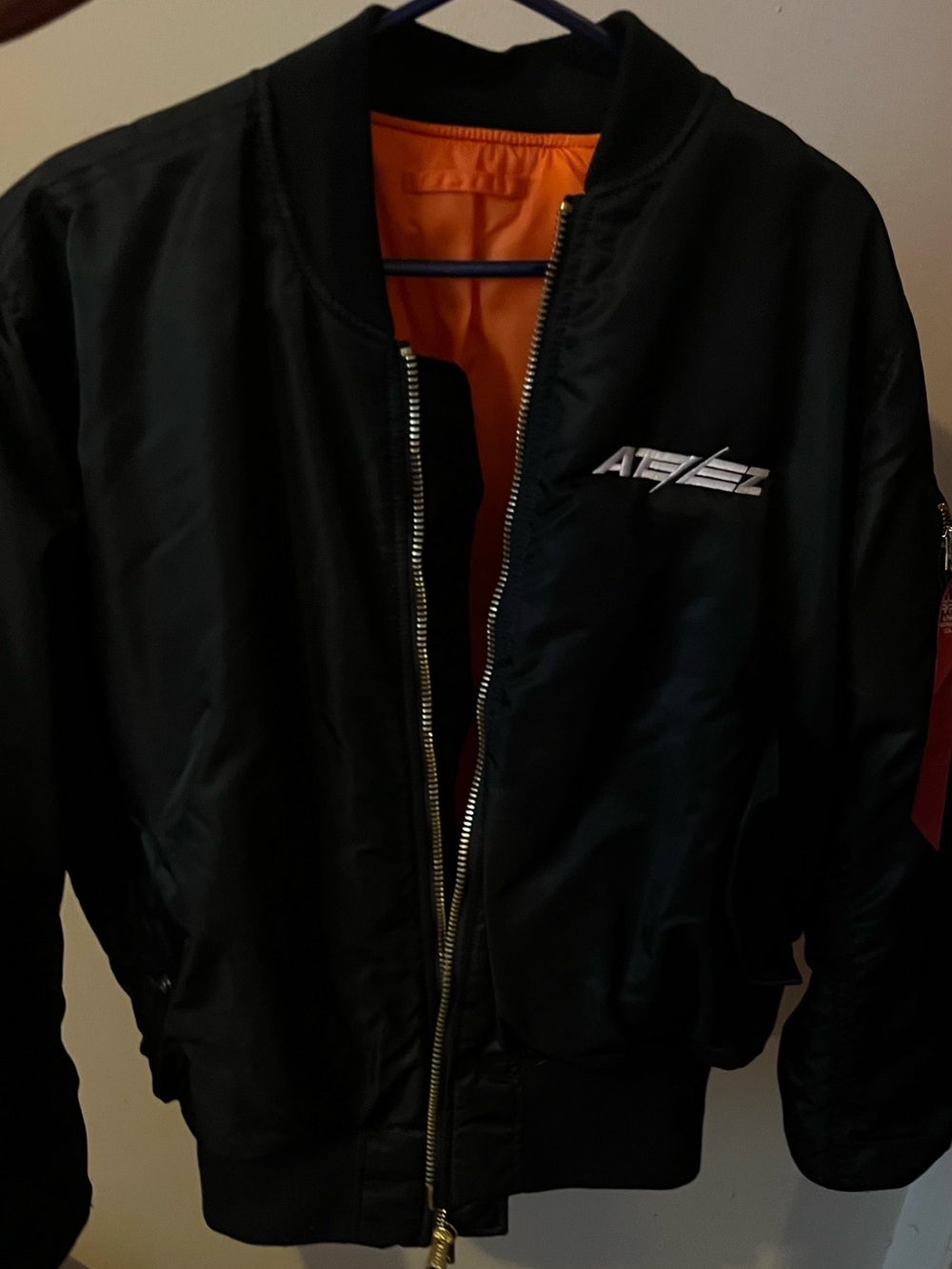 Ateez X Alpha Industries Official Bomber Jacket